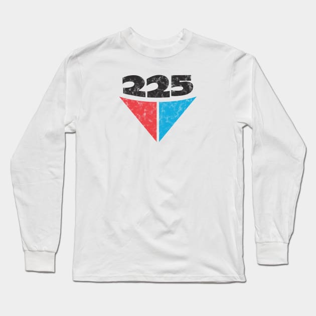 225 Aussie Valiant Badge (Worn Full Color) Long Sleeve T-Shirt by jepegdesign